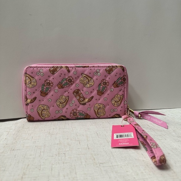 Simply Southern Pink Wallet with Owl Design - Picture 4 of 10